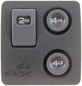 1994-1997 Chevy S10 Pickup 4X4 Dash Switch -3 Button 94, 95, 96, 97 Chevy S10 Truck