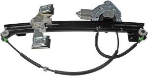 2002, 2003, 2004 Oldsmobile Bravada Power Window Regulator Replacement New Driver Rear Electric Window Lift Motor Assembly For 02, 03, 04 Bravada -Replaces Dealer OEM Number 19301971, 88980705