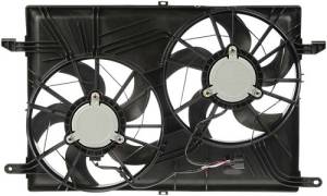 2007-2017* Acadia Dual Engine Cooling Fan Assembly -AC and Radiator 07, 08, 09, 10, 11, 12, 13, 14, 15, 16, 17* GMC Acadia 