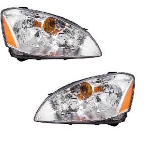 2002, 2003, 2004 Nissan Altima Halogen Front Headlight Lens Cover Assembly New Replacement 02 03 04 Altima Headlamp Lens Cover At Low Prices -Replaces Dealer OEM 260603Z626, 260103Z626
