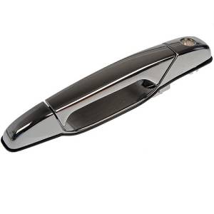 2007-2013 Escalade EXT Outside Door Handle Pull Chrome -Left Driver Front 07, 08, 09, 10, 11, 12, 13 Cadillac Escalade EXT