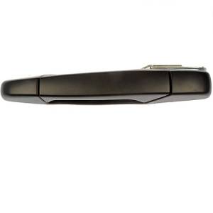 2007-2014 Suburban Outside Door Handle Pull Smooth Black -Left Driver Rear 07, 08, 09, 10, 11, 12, 13, 14 Chevy Suburban