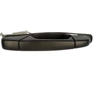 2007-2013 Avalanche Outside Door Handle Pull Smooth Black -Right Passenger Rear 07, 08, 09, 10, 11, 12, 13 Chevy Avalanche