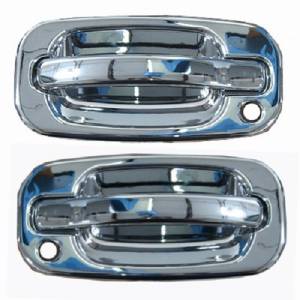 2002-2006 Avalanche Chrome Outside Door Handles -Pair Front 2002, 2003, 2004, 2005, 2006