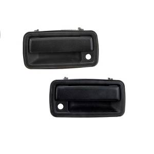 1998-2004 S10 Pickup Outside Door Handle Pull Textured -Driver and Passenger Set 98, 99, 00, 01, 02, 03, 04 Chevy S10