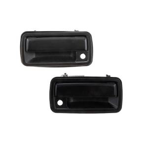 1994-1997 S-10 Pickup Outside Door Handle Pull Smooth -Driver and Passenger Set Front 94, 95, 96, 97 Chevy S10 Truck