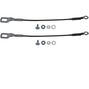1995-2004 Tacoma Pickup Truck Tailgate Support Cables -Pair 95, 96, 97, 98, 99, 00, 01, 02, 03, 04 Toyota Tacoma Truck