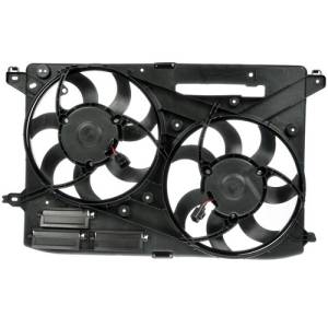 2013-2014 Ford Fusion Dual Cooling Fan Assembly 1.6 Liter