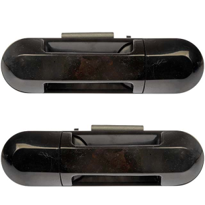 2002-2010 Ford Explorer Outside Door Handle Pull Black Smooth 02, 03, 04, 05, 06, 07, 08, 09, 10
