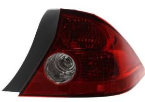 2004, 04, 2005, 05 Honda Civic Tail Light Lens Assembly New Passenger Side Tail Lamp Rear Stop Lens Cover For Your Civic 2 Door Coupe -Replaces Dealer OEM 33501-S5P-A11