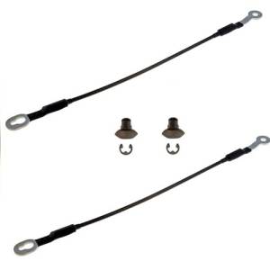 1994-2004 Chevy S10 Pickup Truck Tailgate Cables -Pair 1994, 1995, 1996, 1997, 1998, 1999, 2000, 2001, 2002, 2003, 2004