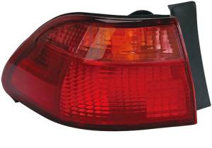 1998, 1999, 2000 Accord Taillight Lens And Housing New Accord Sedan Rear Taillight Assembly Cover New OEM Style 98 99 00 Honda Accord Rear Lights -Replaces Dealer OEM number 33551-S84-A01