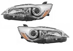 2015 2016 2017 Camry SE / XSE Front Headlights -Driver and Passenger Set 15, 16, 17 Toyota Camry including hybrid