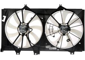 2012-2017 Camry Dual Cooling Fan 4 Cylinder 2.5 -12, 13, 14, 15 16, 17 Toyota Camry excluding hybrid 