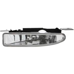 1997, 1998, 99, 00, 01, 02, 2003, 2004 Buick Regal Fog Light Lens Bumper Mounted Replacement Driving Lamp Lens Includes Housing 97, 98, 99, 00, 01, 02, 03, 04 Regal -Replaces OEM 10358510