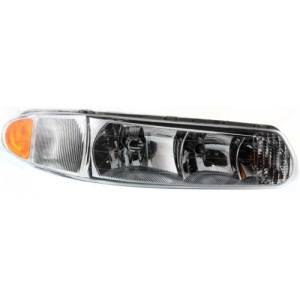 1997-2005 Century Front Headlight Lens Cover Assembly -Right Passenger 97, 98, 99, 00, 01, 02, 03, 04, 05 Buick Century