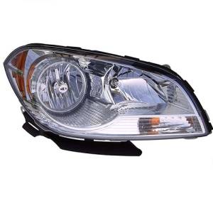 2008-2012 Malibu Front Headlight Lens Cover Assembly -Right Passenger 08*, 09, 10, 11, 12 Chevy Malibu -Replaces Dealer OEM Number 22897126, 25984637