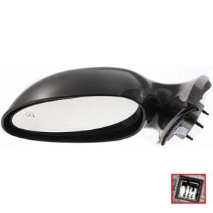 2005, 2006, 2007, 2008, 2009 Buick Lacrosse Mirror New Driver Side Electric Heated Mirror For Rear View On Your Outside Door Mirror 05, 06, 07, 08, 09 LaCrosse -Replaces Dealer OEM 15886521