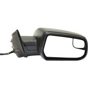 2010-2014 Equinox Side View Door Mirror Power With Spotter Glass Textured -R Passenger 10, 11, 12, 13, 14 Chevy Equinox