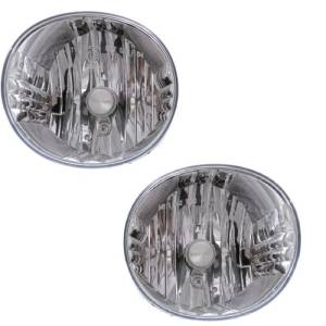 2005, 2006, 2007 Toyota Avalon Fog Lights Driving Lamps Lens Replacement 05, 06, 07 Avalon Driving Lamp Includes Lens And Housing Assemblies -Replaces Dealer OEM 81221-42061, 81211-42061