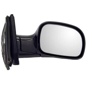 2001, 2002, 2003, 2004, 2005, 2006, 2007 Chrysler Town & Country Side View Mirror New Replacement Manual Exterior Door Mirror Assembly 01, 02, 03, 04, 05, 06, 07 Town & Country -Replaces Dealer OEM 4894410AE