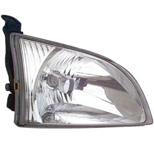 2001, 2002, 2003 Toyota Sienna With Halogen Headlight Assembly -Stock Headlamp Lens Cover For Your Sienna -Free Shipping -Replaces Dealer OEM 81110-08020