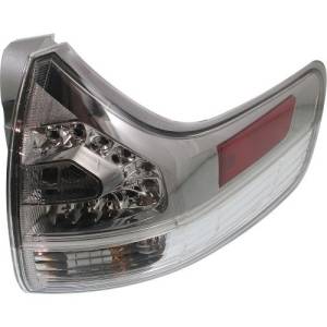 2011-2020 Sienna Rear Tail Light Brake Lamp -Right Passenger 11, 12, 13, 14, 15, 16, 17, 18, 19, 20 Toyota Sienna light lens cover assembly replacement -Replaces Dealer 81550-08040