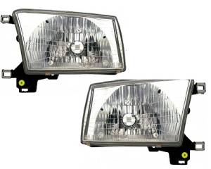1999, 2000, 2001, 2002 4Runner Headlight Assemblies New Replacement Headlamp Lens Cover and Housing -Free Shipping! -Replaces Dealer OEM 81150-35300, 81110-35320