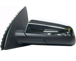 2011, 2012, 2013 Chevy Caprice Door Mirror Replacement New Driver Side Electric Mirror with Chrome Cover For Outside Door 11, 12, 13 Caprice -Replaces Dealer OEM 92194048-PFM