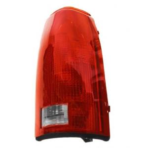 1988-1999 Chevy GMC Truck Rear Tail Light Suburban Tahoe Yukon With Connector and Bulbs -Right Passenger