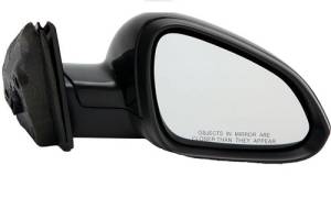 2011, 2012, 2013 Buick Regal Outside Power Door Mirror Assembly Replacement Passenger Side View Door Mirrors With Heated Glass 11, 12, 13 Regal -Replaces Dealer OEM 22817091