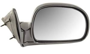 1994-1998 S10 Pickup Outside Door Mirror Manual Operation -Right Passenger 94, 95, 96, 97, 98 Chevy S10 Pickup