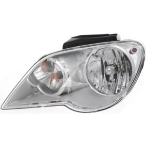 2007-2008 Pacifica Front Halogen Headlight Lens Cover Assembly -Left Driver 07, 08 Chrysler Pacifica