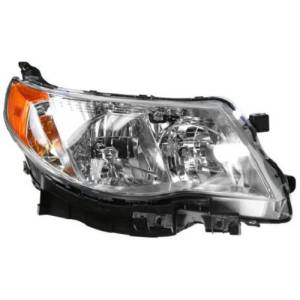 2009, 2010, 2011, 2012, 2013 Subaru Forester Halogen Headlight Assembly New Replacement 09, 10, 11, 12, 13 Forester Headlamp Lens Cover At Low Prices -Replaces Dealer OEM 84001SC061