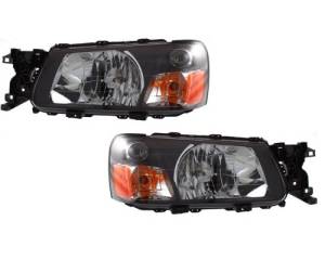 2005 Subaru Forester Headlight Assembly New Replacement 05 Forester Headlamp Lens Cover At Low Prices -Replaces Dealer OEM 84001SA310, 84001SA300