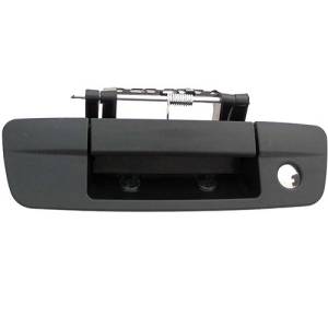 2009, 2010, 2011, 2012, 2013, 2014, 2015 Dodge Ram Truck Tailgate Handle New Black Tail Gate Handle Lever For Ram Pickup With Keyhole 1500, 2500, 3500 -Replaces Dealer OEM 68044904AB