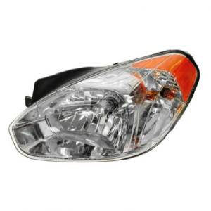 2006 Hyundai Accent Front Headlight Assembly New Replacement 06 Accent