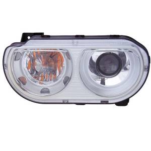2008-2013 Dodge Challenger HID Headlight without Kit -Right Passenger 08, 09, 10, 11, 12, 13 Dodge Challenger with HID