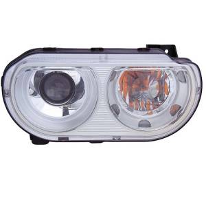 2008-2013 Dodge Challenger HID Headlight without Kit -Left Driver 08, 09, 10, 11, 12, 13 Dodge Challenger with HID Headlamps