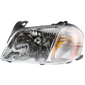 2001-2004 Tribute Front Headlight Lens Cover Assembly -Left Driver 01, 02, 03, 04 Mazda Tribute