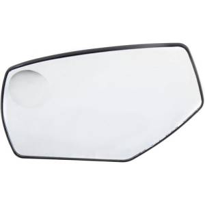 2014*-2019* Silverado Replacement Mirror Glass With Spotter and Heat -Left Driver 14*, 15, 16, 17, 18, 19* Chevy Silverado 