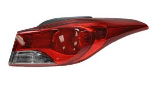 2011, 2012, 2013 Hyundai Elantra Tail Light Lens Assembly -Replacement Elantra Rear Tail Lamp Brake Lamp And More Hyundai Tail Lights At Low Prices -Replaces Dealer OEM Number 92402-3Y000