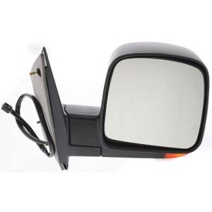 2003, 2004, 2005, 2006, 2007 Chevy Express Van Mirror New Electric Heated Right Side Mirror With Signal For Rear View Outside Door On Your Express Van 1500, 2500, 3500 -Replaces Dealer OEM 15937982
