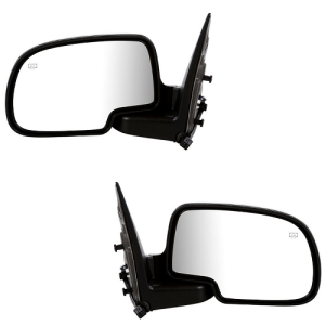 2000 2001 2002 Tahoe Outside Door Mirrors Power Heat Textured -Driver and Passenger Set 00, 01, 02 Chevy Tahoe