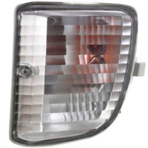 2001, 2002, 2003 Toyota Rav4 Turn Signal Light New Front Bumper Lens Cover Park Signal Lamp Assembly For Your Rav4 SUV Without Fog Lamps -Replaces Dealer OEM 81521-42050, 90981-15001