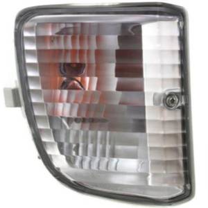 2001, 2002, 2003 Toyota Rav4 Turn Signal Light New Front Bumper Lens Cover Park Signal Lamp Assembly For Your Rav4 SUV Without Fog Lamps -Replaces Dealer OEM 81511-42050, 90981-15001