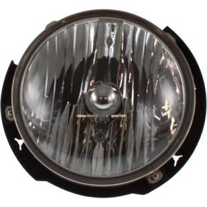 2007-2018* Wrangler Front Headlamp Lens Cover Assembly -Left Driver 07, 08, 09, 10, 11, 12, 13, 14, 15, 16, 17, 18* Jeep Wrangler Including Unlimited 