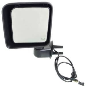 2015, 2016, 2017 Jeep Wrangler Mirror New Left Driver Side Mirror Power Heated For Rear View Outside Door On Your Wrangler -Replaces Dealer OEM 5VJ77DX8AB