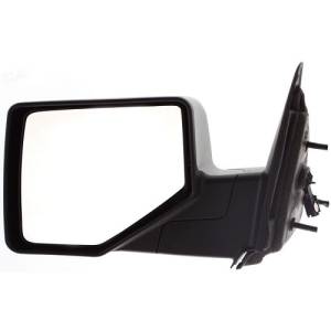 2006, 2007, 2008, 2009, 2010, 2011 Ford Ranger Mirror New Left Driver Power Operated Side Mirror For Rear View Outside Door On Ranger Truck Chrome Cap -Replaces Dealer OEM Number 8L5Z 17683 DA