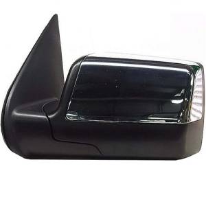 2006, 2007, 2008, 2009, 2010, 2011 Ford Ranger Mirror New Left Driver Power Operated Side Mirror For Rear View Outside Door On Ranger Truck Chrome Cap -Replaces Dealer OEM 8L5Z 17683 DA